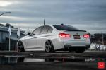 BMW M3 Sedan on Vossen Wheels (HF-1) 2018 года